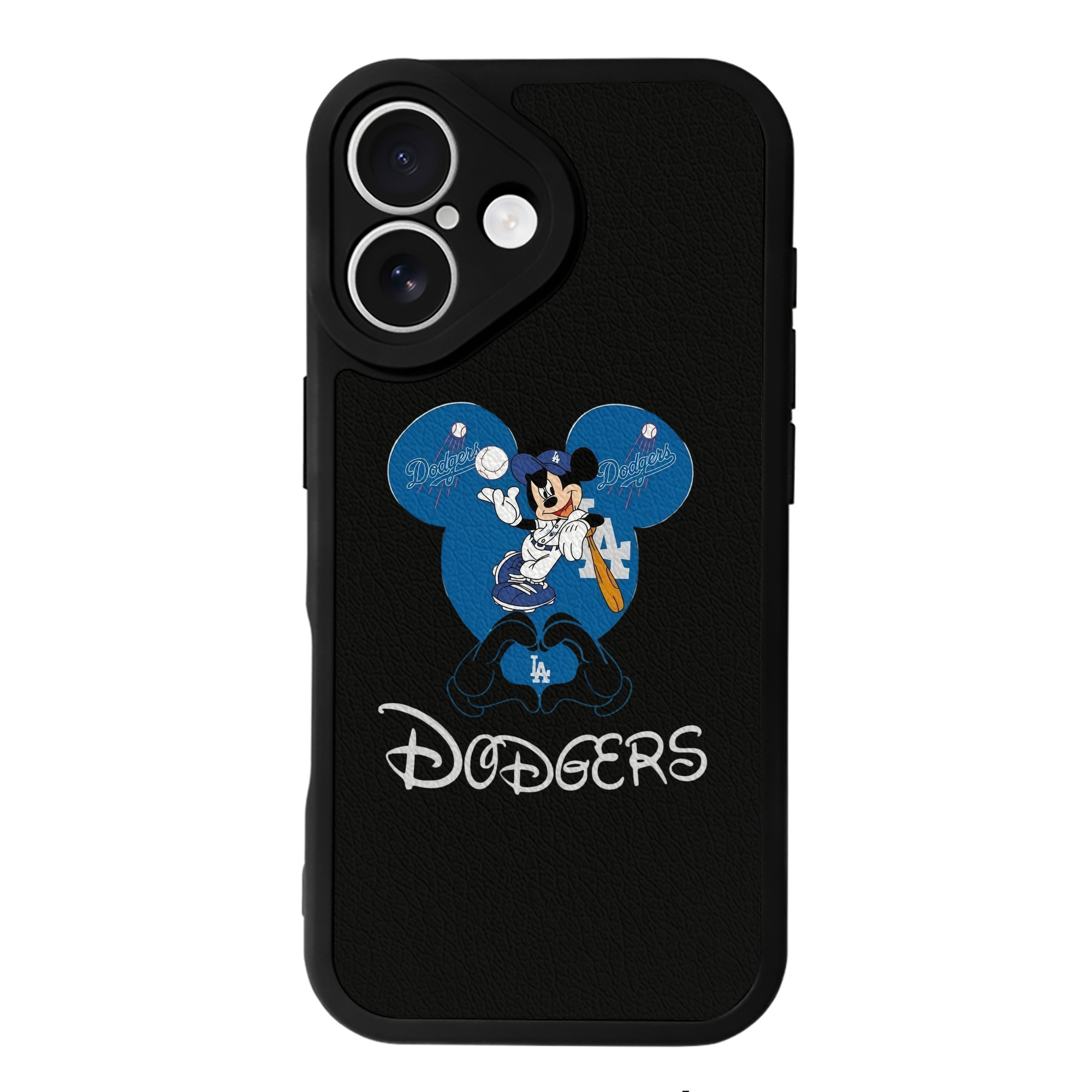  IPhone 16 Silicone Leather Case – UV Print, Lambskin Texture – Perfect Fit, Wireless Charging Compatible, Scratch Resistant, Precise Cutouts – Stylish Protection For IPhone 16